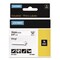 DYMO 0.75 in. x 18 ft. Rhino Permanent Vinyl Industrial Label Tape - White/Black Print